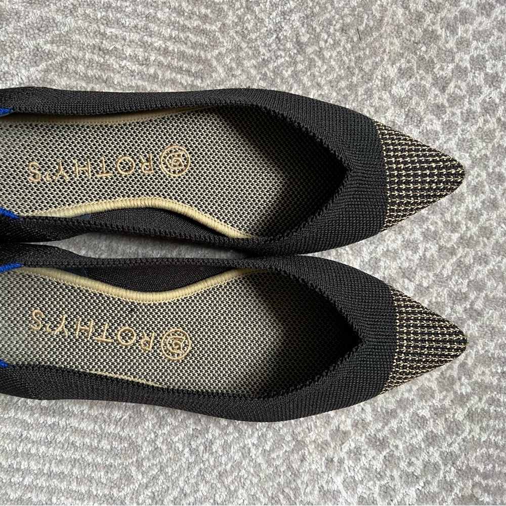 Rothy’s retired licorice point size 8.5 EUC